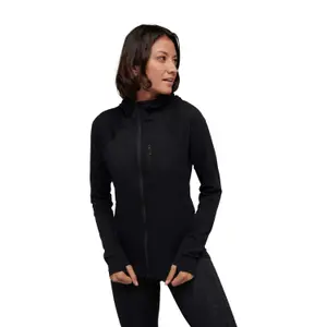 Women's hooded sweatshirt Black Diamond Coefficient LT Hybrid image-1