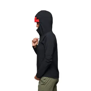 Camisola com capuz para mulher Black Diamond Coefficient Storm FZ image-2