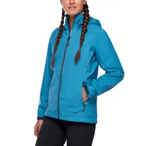 Casaco à prova de água para mulheres Black Diamond Highline image-0