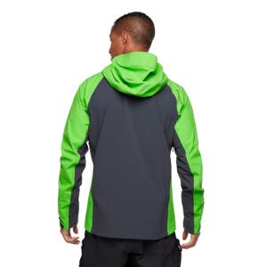 Hooded waterproof jacket Black Diamond Dawn Patrol Hybrid image-2