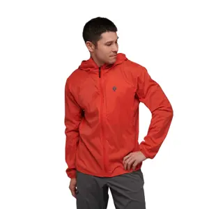 Hooded waterproof jacket Black Diamond Alpine Start image-1