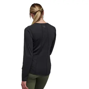 Dames-T-shirt met lange mouwen Black Diamond Lightwire image-2