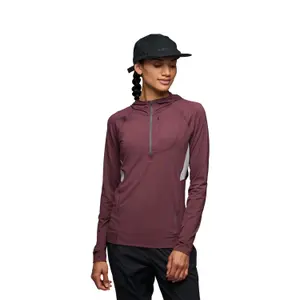Women's hooded sweatshirt Black Diamond Alpenglow Pro image-1