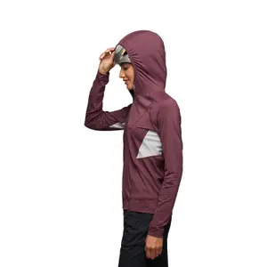 Women's hooded sweatshirt Black Diamond Alpenglow Pro image-2