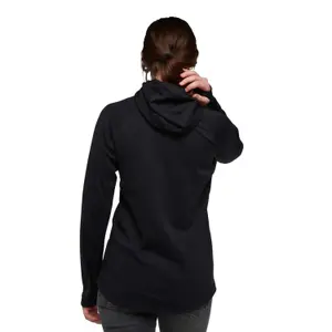 Women's hooded sweatshirt Black Diamond Coefficient QZ image-3