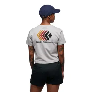 T-shirt femme Black Diamond Faded Crop image-3