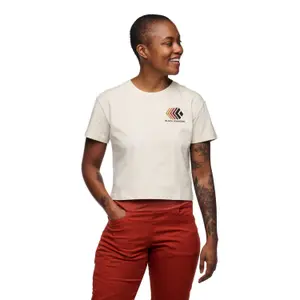 T-shirt femme Black Diamond Faded Crop image-1