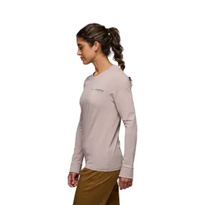 T-shirt à manches longues femme Black Diamond Heritage Wordmark image-3