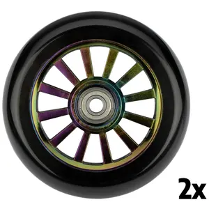 Black Dragon® Plastic Ray Freestyle Scooter Wheel