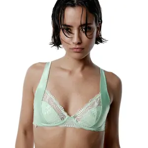 Soutien-gorge com aro falso para mulher Black Limba Dew image-0