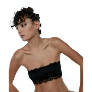 Soutien bandeau para mulher Black Limba Noir image-0