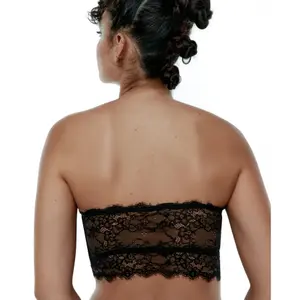Soutien bandeau para mulher Black Limba Noir image-1