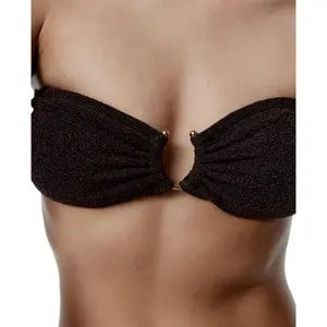 Haut de maillot de bain bandeau femme Black Limba Nova image-2