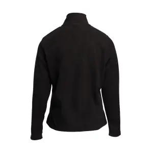 Women's zipped fleece Black & Match Grizzly image-1