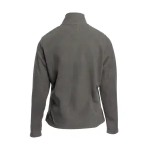 Women's zipped fleece Black & Match Grizzly image-1