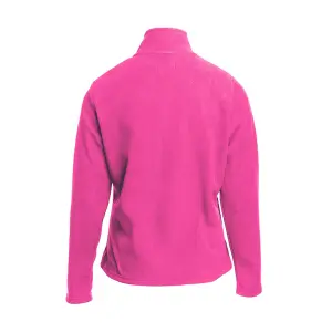 Women's zipped fleece Black & Match Grizzly image-1