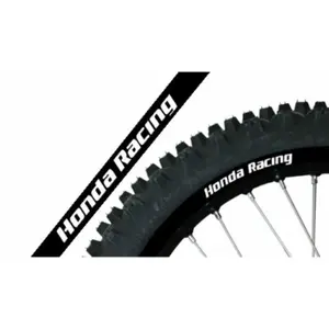 Motorcycle Rim Decoration Stickers Blackbird Racing Replica Honda image-0