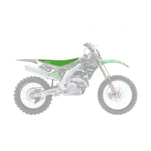 Motorcycle seat cover Blackbird Racing Pyramid Kawasaki KX450 image-1