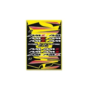 Motorbike Decoration Kit Sticker Sheet Blackbird Racing Suzuki image-0