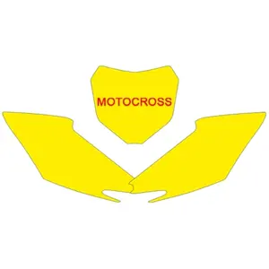 Motorcycle plate Blackbird Racing Honda CRF250R/450R (x3) image-0
