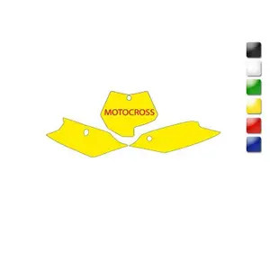 Motorcycle plate Blackbird Racing KTM SX/SXF (x3) image-0
