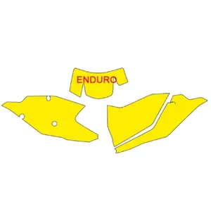 Motorcycle plate Blackbird Racing KTM EXC/EXC-F (x3) image-1