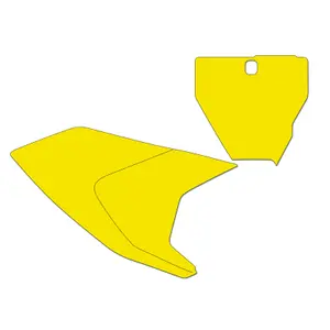 Motorcycle plate Blackbird Racing Husqvarna TC/FC (x3) image-0