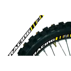 Motorbike Rim Decoration Stickers Blackbird Racing image-0