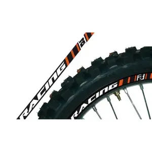 Motorbike Rim Decoration Stickers Blackbird Racing image-0