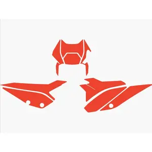 Motorcycle Stickers Number Plate Backgrounds Blackbird Racing Beta RR 2T/4T image-0