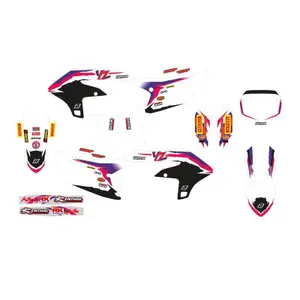 Motorcycle decoration kit Blackbird Racing Replica Yamaha Factory 23 50e YZ 450 F [450] image-1