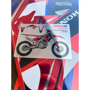 Motorcycle decoration kit Blackbird Racing Dream Graphic 5 Chrome EFX image-1