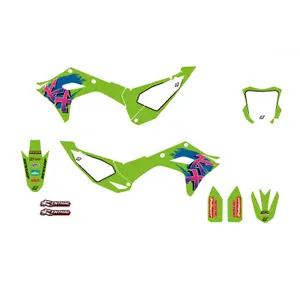 Motorcycle decoration kit Blackbird Racing Retro Kawasaki KX 450 [450]/KX 250 [250]/KX 250 F [250]/KX 450 FX [450] image-1