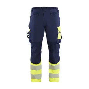 High-visibility trousers Blaklader Stretch 4D image-0