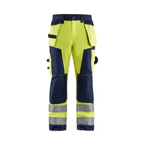 High-Visibility Trousers with Floating Pockets Blaklader image-0