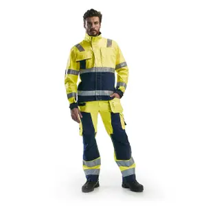 High-Visibility Trousers with Floating Pockets Blaklader image-1
