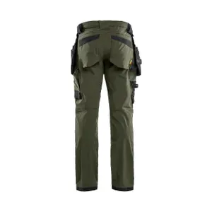 Trousers with Detachable Floating Pockets Blaklader Artisan Stretch 4D image-1