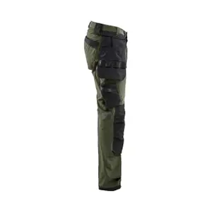 Trousers with Detachable Floating Pockets Blaklader Artisan Stretch 4D image-2