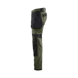 Trousers with Detachable Floating Pockets Blaklader Artisan Stretch 4D image-3