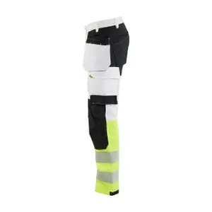 High-Visibility Trousers with Floating Pockets Blaklader Peintre image-3