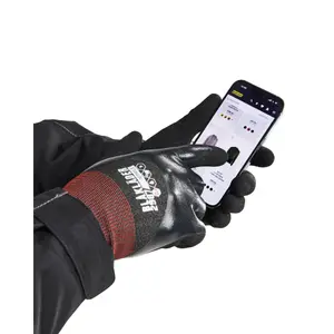 Cut-resistant nitrile-coated gloves level D Blaklader image-1