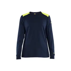 Women's Long Sleeve Jersey Blaklader Retardant Flamme image-0