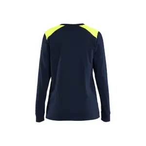 Women's Long Sleeve Jersey Blaklader Retardant Flamme image-1