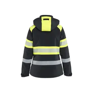 High-Visibility Hooded Jacket Women Blaklader Softshell image-1