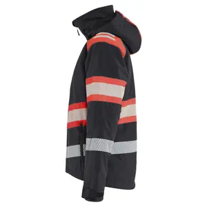 High-Visibility Hooded Jacket Women Blaklader Softshell image-3