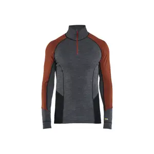 Merino Wool Funnel Neck Undershirt Blaklader Xwarm image-0