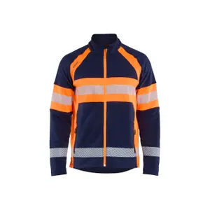High-Visibility Zip-Up Fleece Blaklader image-0