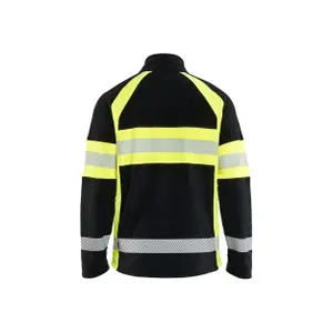 Zipped High-Visibility Microfleece Work Jacket Blaklader image-1