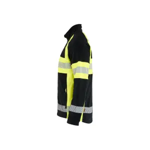 Zipped High-Visibility Microfleece Work Jacket Blaklader image-3