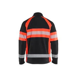 Chaqueta de trabajo con cremallera de micropolar alta visibilidad Blaklader image-1